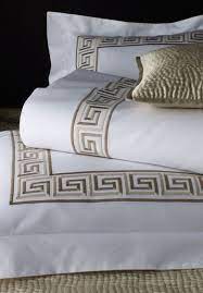 hand embroidered bed linens by léron