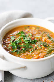 vegan instant pot lentil soup recipe