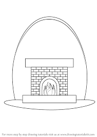 Learn How To Draw A Fireplace Everyday