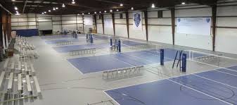 indoor volleyball court volleyball