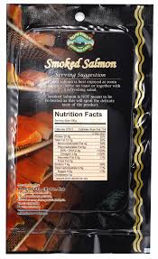 bonfisken smoked salmon traditional 100g