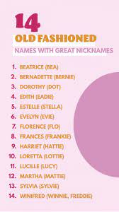 unique old fashioned baby names