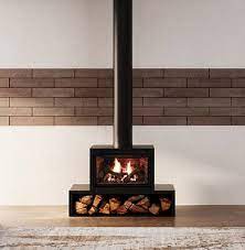 Free Standing Gas Fireplaces Horizon