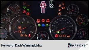 kenworth dash warning lights and