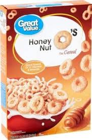 great value honey nut o s oat cereal