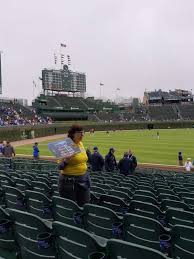 Wrigley Field Section 104 Home Of Chicago Cubs