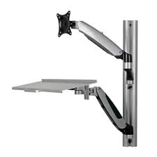 Sit Stand Wall Mount Workstation
