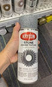Stone Granite Spray Paint Krylon Grey