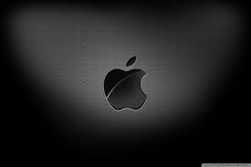 Apple Black Background Ultra HD Desktop ...