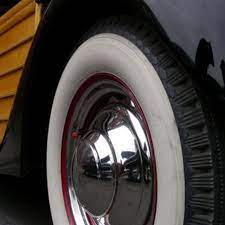 How To Paint Whitewall Tires Painted