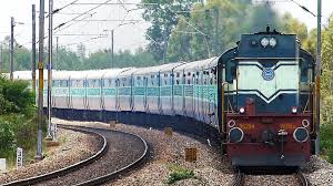 indian railway track railway train
