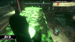 The map legend says there are 11 riddles on miagani island but i only count 10 after getting all informants. Batman Arkham Knight Riddler Victims Miagani Island Video Dailymotion