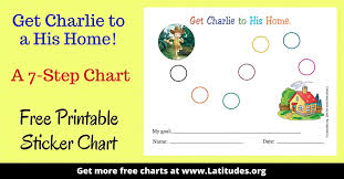 Free Sticker Behavior Chart Get Charlie To Home Acn