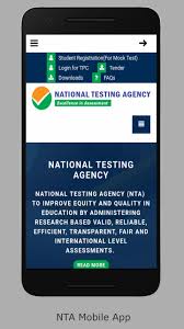 Jee main eligibility 2021 has been published by the national testing agency (nta). National Testing Agency Nta Student For Android Apk Download