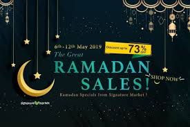 First day of ramadan 2019 will begin on monday, 6th may 2019 and last at tuesday, 4th june 2019. 6 12 May 2019 Signature Market Great Ramadan Sales Everydayonsales Com