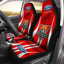 Ford Bronco Car Seat Cover Set Of 2 Ver