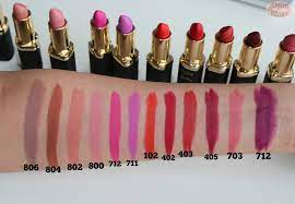 loreal color riche matte lipstick