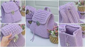 easy crochet backpack helen crochet