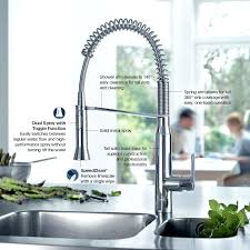 single handle pullout kitchen faucet moen extensa pull out sprayer repair