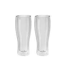 Double Wall Beer Glass Set