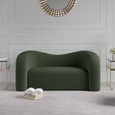 Curved Sofa Loveseat For Living Room