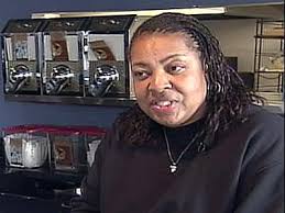 Gwen Matthews opened the Blue Coffee cafe two years ago. - 1194997753_blackstoreowner-400x300