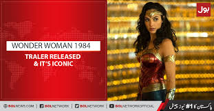 Amr waked, chris pine, connie nielsen, gal gadot, kristen wiig, kristoffer polaha, lilly aspell, natasha rothwell. Wonder Woman 1984 Trailer Is Here And It S Iconic Bol News