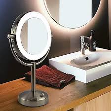 tabletop led light makeup mirror ac