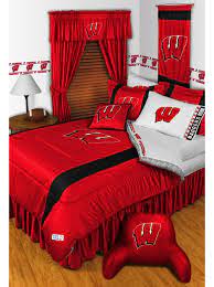 Ncaa Wisconsin Badgers Bedding Set