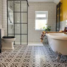 Black And White Ceramic Floor Tiles