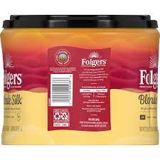 folgers blonde silk light roast ground