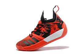 2 white/red basketball shoes free shipping. New Adidas Harden Vol 2 James Red Black White Shoes