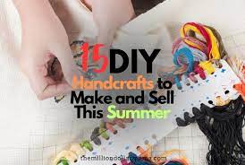 diy crafts to make and sell this summer