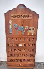 vintage rustic perpetual calendar