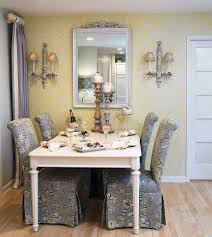 dining rooms that serve up gray and yellow