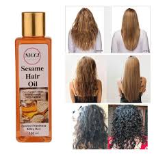 Get the best deals on dry hair care serums & oils. Sesame Seed Hair Oil Best Oil Brands For Gray Hair Treatment Nicci Skin Care