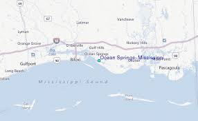 Ocean Springs Mississippi Tide Station Location Guide