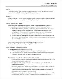 Example Of Chronological Resume Simple Resume Format