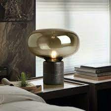 A search for wild mushrooms. New Works Karl Johan Table Lamp Bedside Light Reading Desk Lighting Marble Deco Ebay