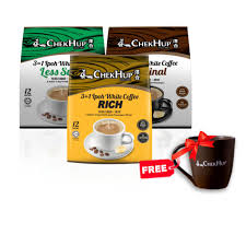 Asia online ipoh coffee branding white coffee hong kong mall barware online shopping. Free Mug Chek Hup Ipoh White Coffee Bundle Of 3 Combo Set Of Original Rich And