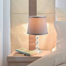 Homcom Crystal Glass Bedside Table Lamp