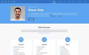 Most of our resume templates are available in various color schemes to provide you with better editing opportunities. Best Bootstrap Themes And Templates Made For Developers Portfolio Resume
