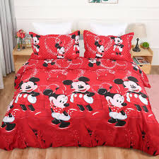 mickey minnie mouse duvet cover set 100