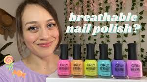orly breathable nail polish