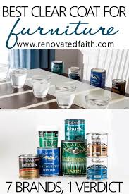 The Best Clear Coat For Painted Wood