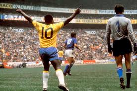 Pelé Brazil-Italy 1970 World Cup - Photographic print for sale