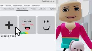 you can create your own roblox faces