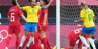 Na prorrogação, o brasil perdeu por 4 a 3 nos pênaltis e foi eliminado nas quartas de . Estreias No Softbol E No Futebol Feminino As Imagens Da Olimpiada Nesta Quarta