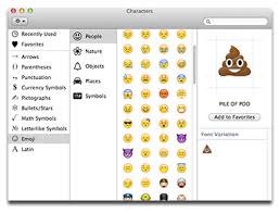 add emoji to your mac iphone the