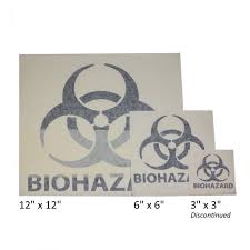Biohazard Vinyl Decal Sticker Two Sizes